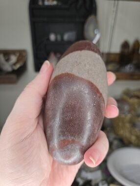 Natural Shiva Lingam Stone Crystal Specimen